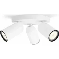 Люстра Philips Pongee Plate/Spiral White 3xNW 230V / 915005531101