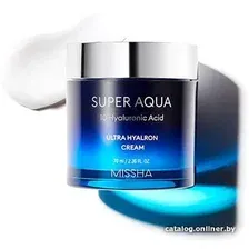  Missha Крем для лица Super Aqua Ultra Hyalron Cream Интенсивно увлажняющий 70 мл