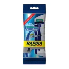 Набор бритвенных станков Rapira Спринт Plus одноразовый 2 лезвия (5шт)