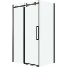 Душевой уголок Grossman Classic 100x80x195 120.K33.04.1080.21.00 (черный матовый/стекло прозрачное)