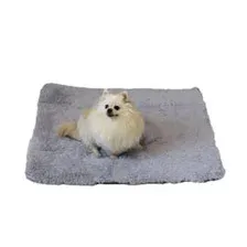 Подстилка-лежанка для животных 88x68 см (серый) MATEX PET PLUSH 55-754