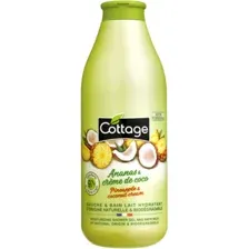 Гель для душа Cottage Pineapple & Coconut Cream Moisturizing Shower Milk  (50мл)