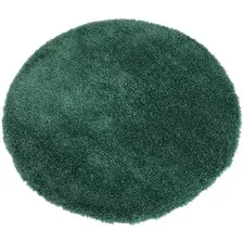 Ковер для жилой комнаты LAXMI Fluffy 01 круг (2x2, Dark Green)