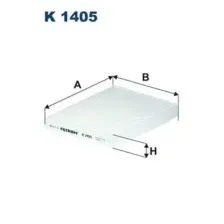 Салонный фильтр FILTRON K 1405 KIA Soul 14>