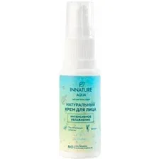 Крем для лица Innature Aqua, интенсивное увлажнение, 850862, 30 мл