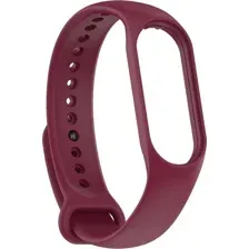 Ремешок Rumi силиконовый для Xiaomi Smart Band 7 (бордовый)