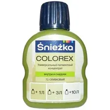 Колеровочная краска Sniezka Colorex 0.1 л (№72, оливковый)