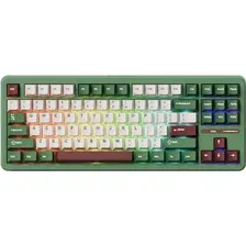Клавиатура Akko TAC87 Matcha Red Bean (Akko Cilantro)