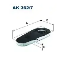 Воздушный фильтр FILTRON AK362/7
