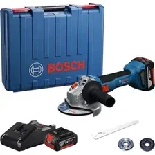 Угловая шлифмашина Bosch GWS 18V-8 Professional 06019N9020 (с 2-мя АКБ, кейс)