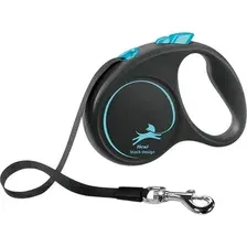 Поводок-рулетка Flexi Black Design / FU12T5.251.S CHBL (S)