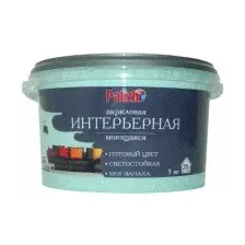 Краска Palizh Интерьерная моющаяся 3.7 кг (мята)