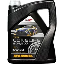 Моторное масло Mannol Longlife 504/507 5W30 / MN7715-5 (5л)