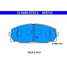 Тормозные колодки дисковые передняя ось ATE 13.0460-5722.2