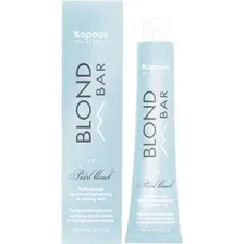 Крем-краска для волос Kapous Professional Blond Bar с экстрактом жемчуга BB 012 ледяной жасмин