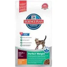 Сухой корм для кошек Hill's Science Plan Feline Adult Perfect Weight with Chicken для взрослых кошек, склонных к избыточному весу, с курицей 1.5 кг