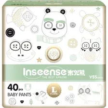 Трусики-подгузники Inseense V5S L 9-14кг Ins40green (40 шт)