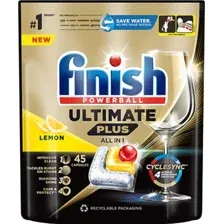 Капсулы для посудомоечных машин Finish Ultimate Plus All in 1 Лимон (45шт)