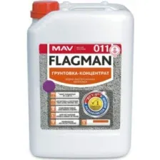 Грунтовка FLAGMAN 011 концентрат (ВД-АК-011) бесцветная  10л (10 кг)