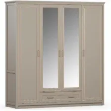 Шкаф Black Red White Classic SZF2D2L1S (глиняный серый)