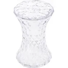 Стул-пуф Stone прозрачный