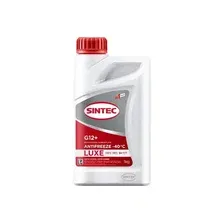 Антифриз Sintec 40 G12 Lux красный 0,9 л.
