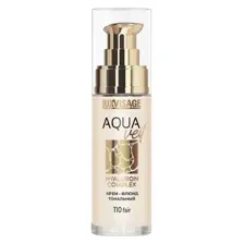 Крем-флюид LUXVISAGE Aqua Veil Hyaluron Complex тональный, тон 110, 30 г