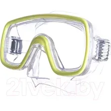 Маска для плавания Salvas Domino Md Mask / CA140C1TGSTH (Medium, желтый)