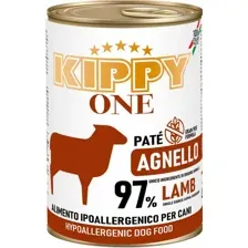 Влажный корм для собак Kippy One Monoprotein Hyppoallergenic для всех пород Ягненок (400г)