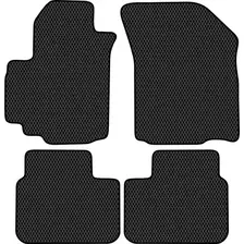 Комплект ковриков для авто Alicosta Suzuki SX4 (седан, хэтчбек 5 дв / Classic) 2006 - 2012 (черный, ромб)