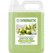 Средство для мытья посуды Synergetic Биоразлагаемое. Груша (5л)
