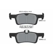 Тормозные колодки дисковые задняя ось TEXTAR 2584104