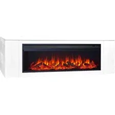 Каминокомплект Смолком Dakota F 2D V60 Vision 60 LOG LED (бьянко белый)