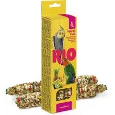 Лакомство для птиц Rio Палочки с тропическими фруктами 2х75 г
