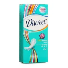 Прокладки ежедневные Discreet Dео, Водная Лилия 20шт