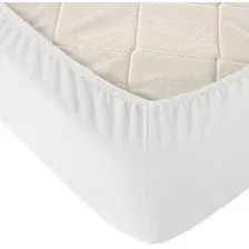 Простыня Alleri Трикотажная на резинке 70x200x20см (белый)