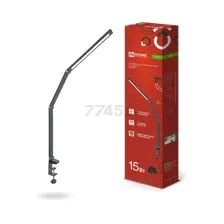 Лампа настольная светодиодная IN HOME PLUS ССC-02Ч 15Вт 3000-6500К черный