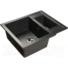 Кухонная мойка GranFest GF-Q610K (черный)