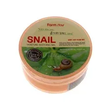 Гель для лица и тела FARMSTAY Snail Увлажняющий с муцином улитки, 300 мл