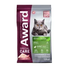 Сухой корм для кошек Award Special Care Weight Control (1.5кг)
