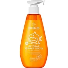 Зубная паста Synergetic Детская Сладкий апельсин (240г)
