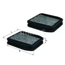 Салонный фильтр MAHLE LKK 165/S