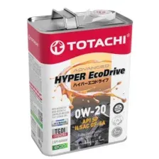 Масло моторное синтетическое - TOTACHI HYPER Ecodrive 10W40, 4л
