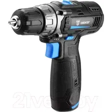 Дрель-шуруповерт аккумуляторная DEKO DKCD12V PRO