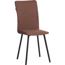 Стул TetChair La Rousse (рогожка, коричневый/черный)