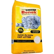 Наполнитель для кошачьего туалета Super Benek Натуральный, 20 л