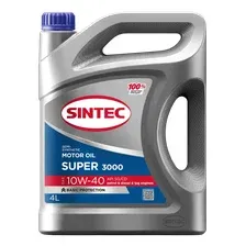 Моторное масло Sintec Super 3000 10W-40 SG/CD 4л