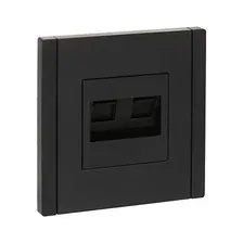 Розетка компьютерная IEK Forte&Piano FP-KT20-O-1-K02