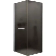 Душевой уголок MaybahGlass MGY-1322-5 (графит матовый стекло/хром матовый)