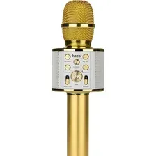 Bluetooth-микрофон Hoco BK3 (золотистый)